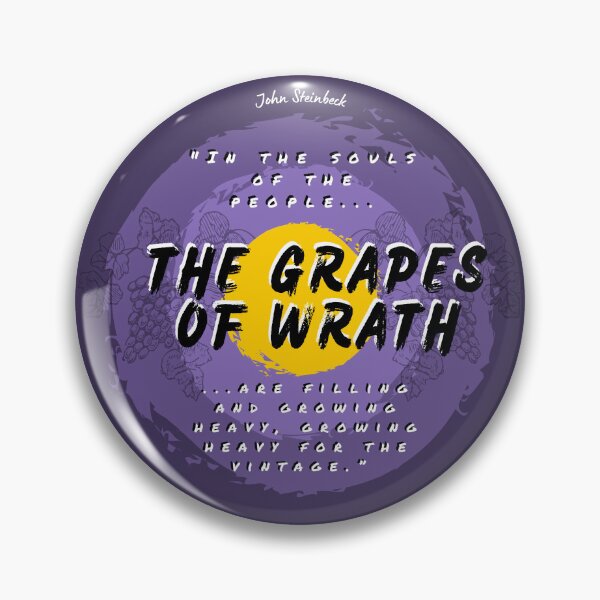 Item preview, The Grapes of Wrath - John Steinbeck Book Literature Quote Simple Minimal Aesthetic designed and sold by weboftigers.