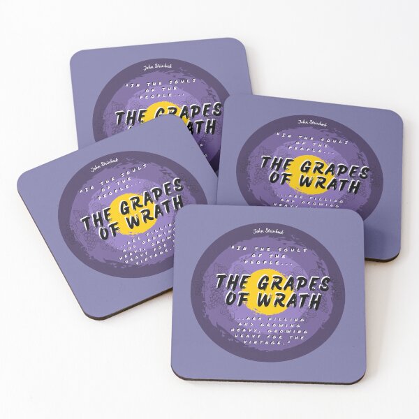Item preview, The Grapes of Wrath - John Steinbeck Book Literature Quote Simple Minimal Aesthetic designed and sold by weboftigers.