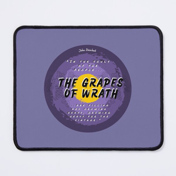 Item preview, The Grapes of Wrath - John Steinbeck Book Literature Quote Simple Minimal Aesthetic designed and sold by weboftigers.