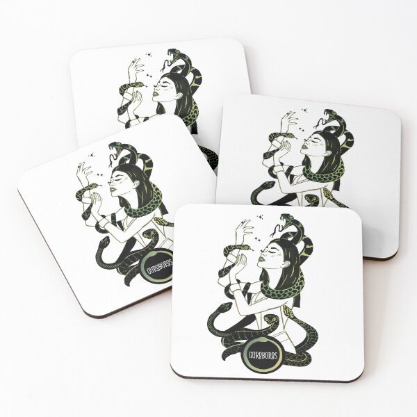 Artikelvorschau, Ouroboros, Lady Snake, Serpentine entworfen und verkauft von witchlingart.