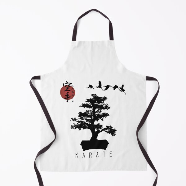 Item preview, Bonsai Tree Karate Calligraphy Kanji Design for a Karate Instructor / Karate Beginner - For A Karate Lover designed and sold by TheKarateStore.