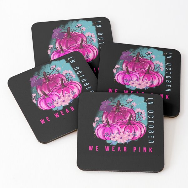 Item preview, In october we wear pink, pink pumpkins breast cancer design designed and sold by reka88.