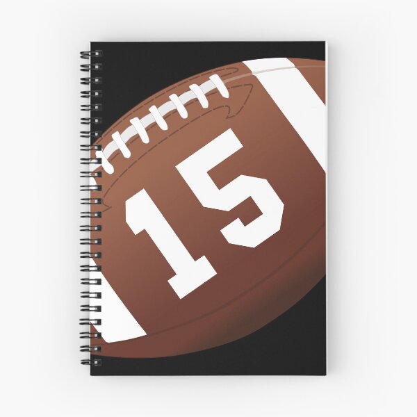 Item preview, American football ball number 15, fifteen designed and sold by TheCultStuff.