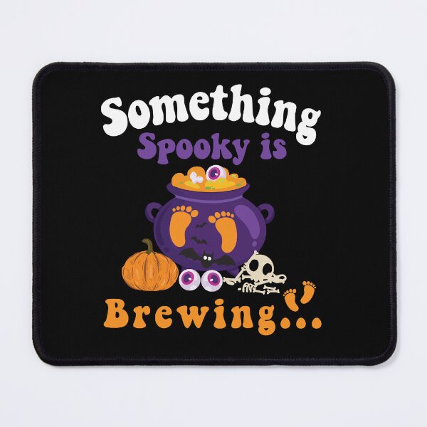 Item preview, Something Spooky Is Brewing Halloween Pregnancy Announcement designed and sold by Jake  Knifer.