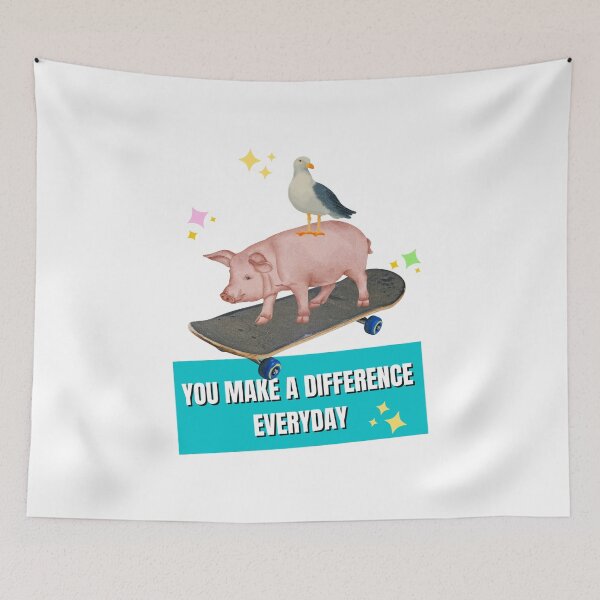 Item preview, You Make A Difference Everyday | you make a difference every day  designed and sold by SodaPUNCH.