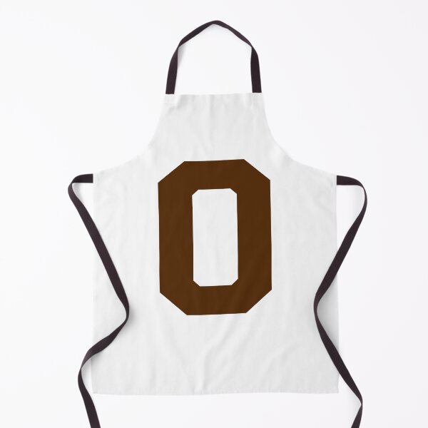 Item preview, Number 0, Brown zero, Sports number 0 designed and sold by TheCultStuff.