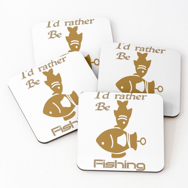 Item preview, Id rather be fishing, I would rather be fishing,  designed and sold by Chakilogy.