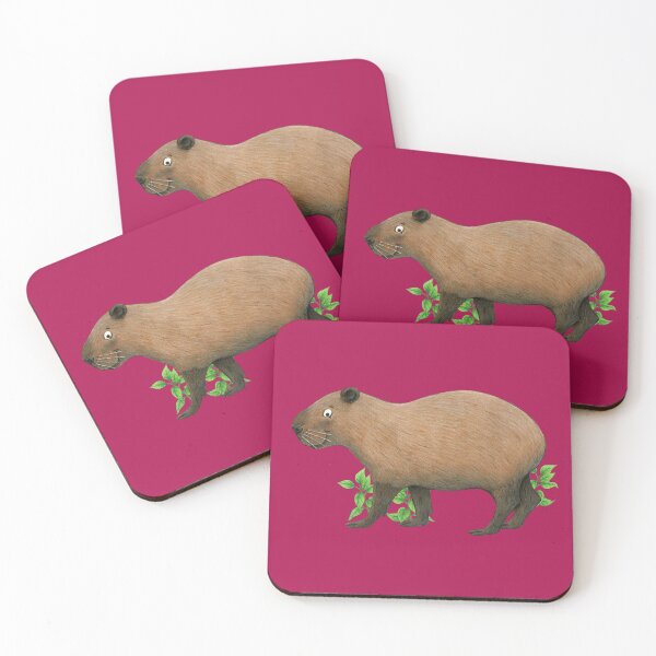 Item preview, funny capybara designed and sold by Corinna Arauner.