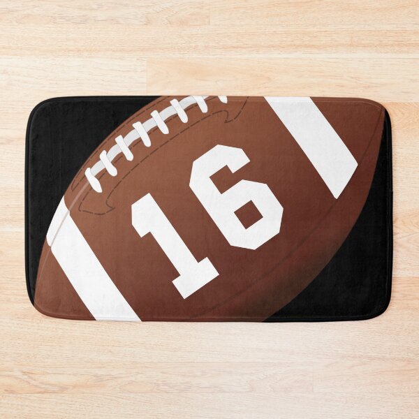 Item preview, American football ball number 16, sixteen designed and sold by TheCultStuff.