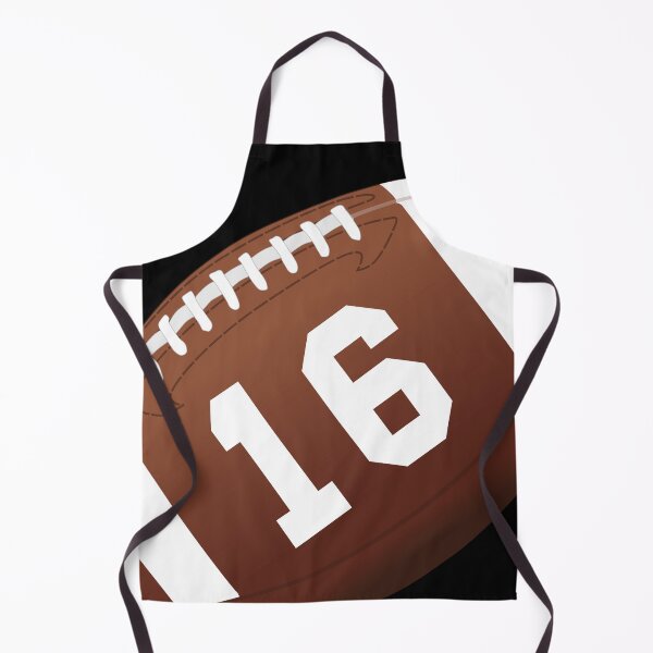 Item preview, American football ball number 16, sixteen designed and sold by TheCultStuff.