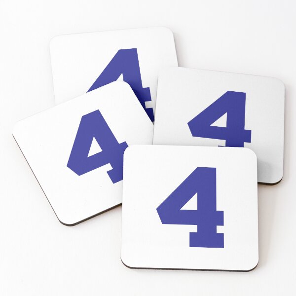 Item preview, Number 4, Blue four, Sports five designed and sold by TheCultStuff.