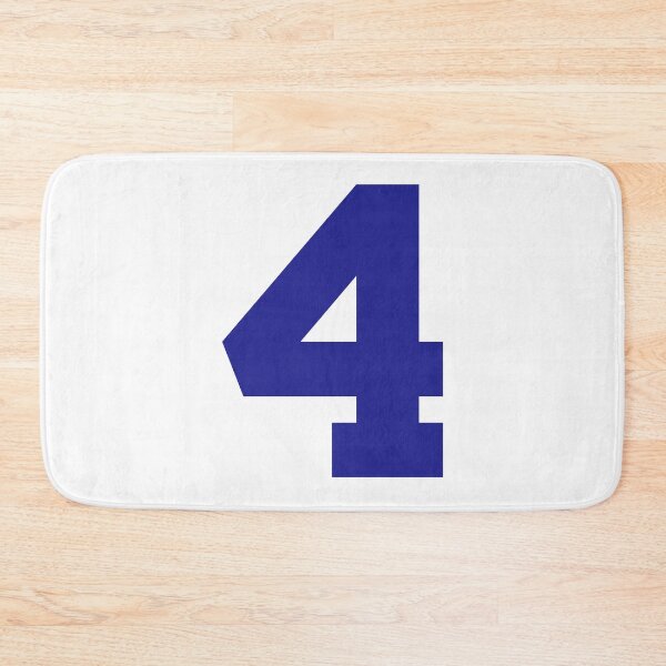 Item preview, Number 4, Blue four, Sports five designed and sold by TheCultStuff.