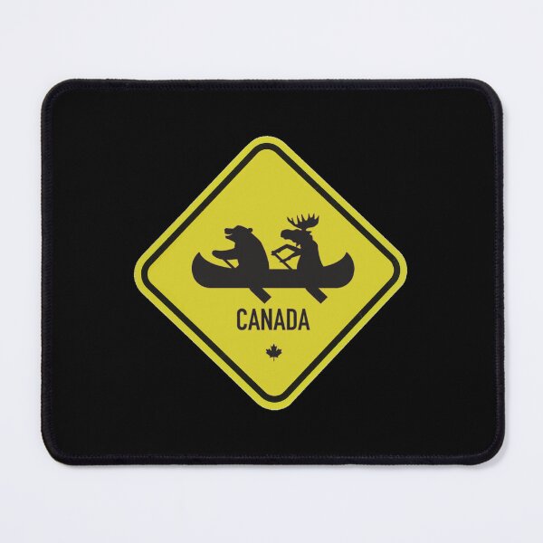Item preview, Bear & Moose Novelty Canadian Road Sign designed and sold by Canadiana and more....