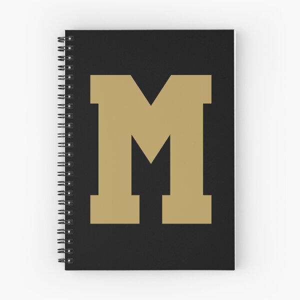 Item preview, Alphabet, Gold M, Sports letter M designed and sold by TheCultStuff.