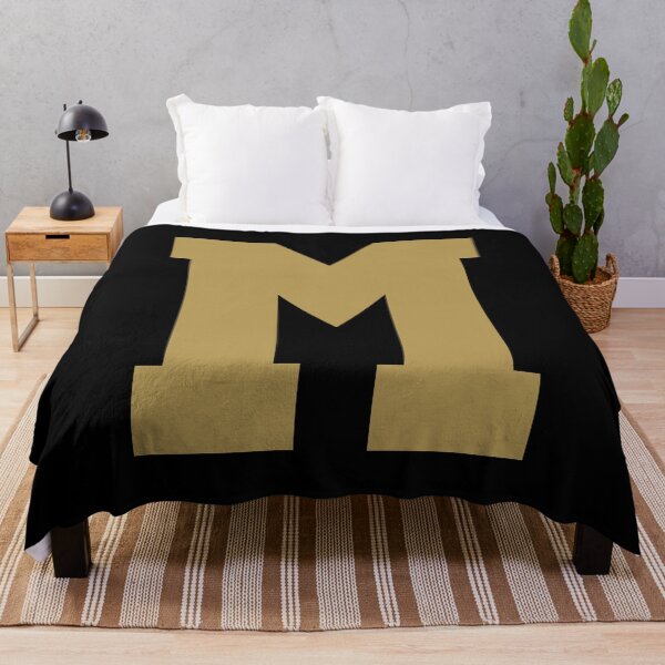 Item preview, Alphabet, Gold M, Sports letter M designed and sold by TheCultStuff.