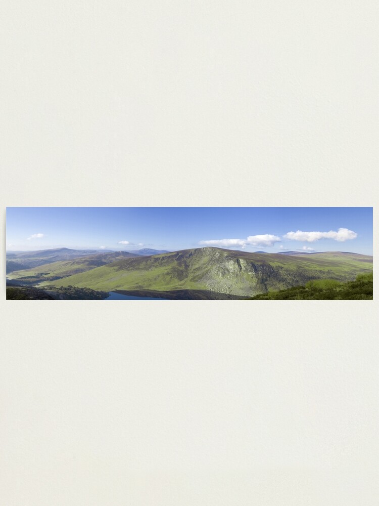 Alternate view of Wicklow Mountains, Ireland - Panoramic Photographic Print