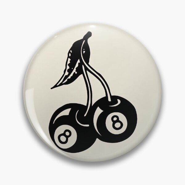 Item preview, Trendy Retro 8 Ball Cherries For Pool Lover - 8 Ball Cherry Kitchen Decor designed and sold by HappyGrandmaUB.