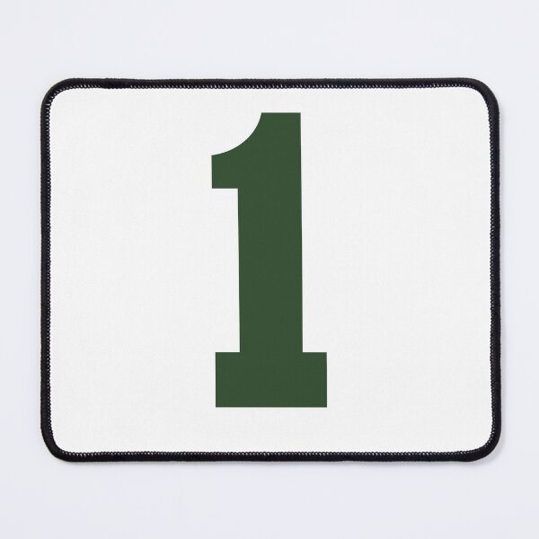 Item preview, Number 1, Dark green one, Sports number 1 designed and sold by TheCultStuff.