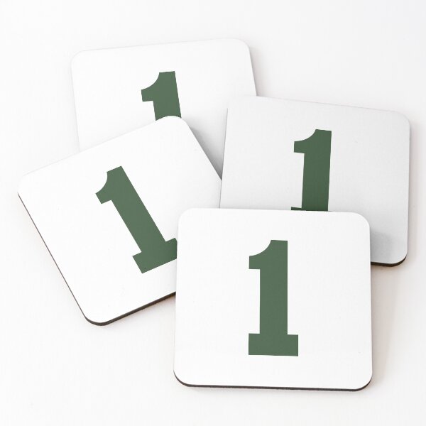 Item preview, Number 1, Dark green one, Sports number 1 designed and sold by TheCultStuff.