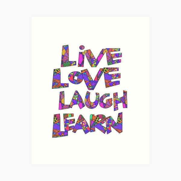 Item preview, Live Love Laugh Learn designed and sold by Heatherian.