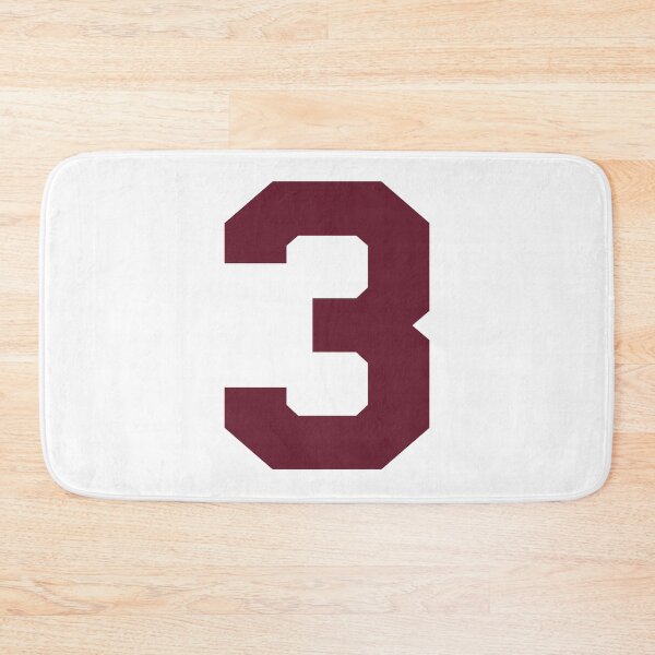 Item preview, Number 3, Maroon three, Sports number 3 designed and sold by TheCultStuff.