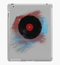 Vinyl Record - Modern Vinyl Records Grunge Design - Tshirt and more iPad Case/Skin