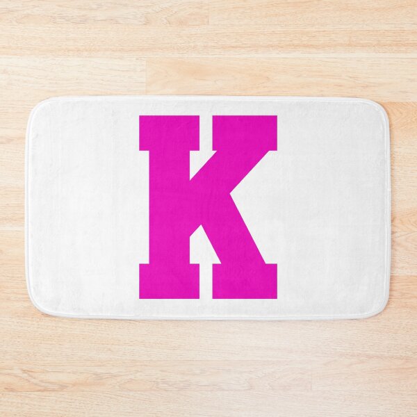 Item preview, Alphabet, Pink K, Sports letter K designed and sold by TheCultStuff.