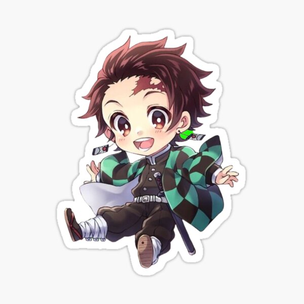 Demon Slayer Tanjiro Sticker For Sale By Daviibiarm Redbubble 1766