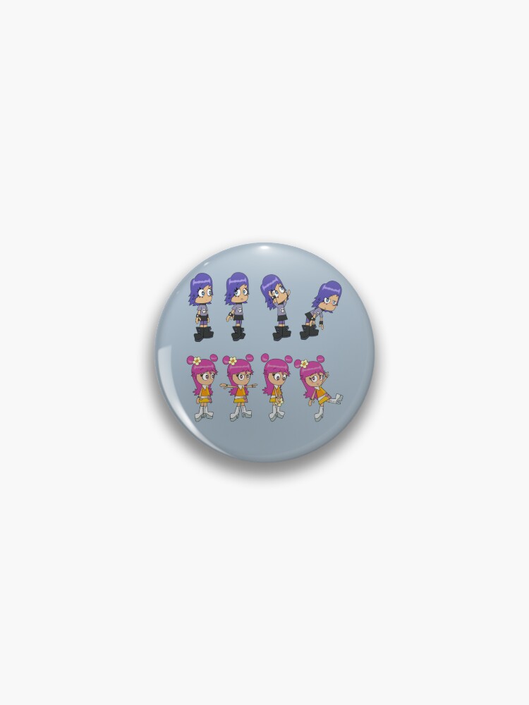 Hi Hi Puffy AmiYumi 'Rockstar  Ami and Yumi' Enamel Pin - Distinct Pins