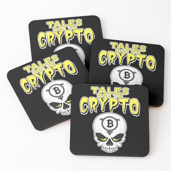Item preview, TALES FROM THE CRYPTO FUNNY HALLOWEEN BITCOIN PARODY designed and sold by w1ckerman.
