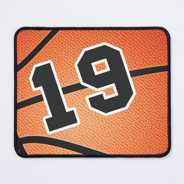 Item preview, Basketball ball number 19, nineteen designed and sold by TheCultStuff.