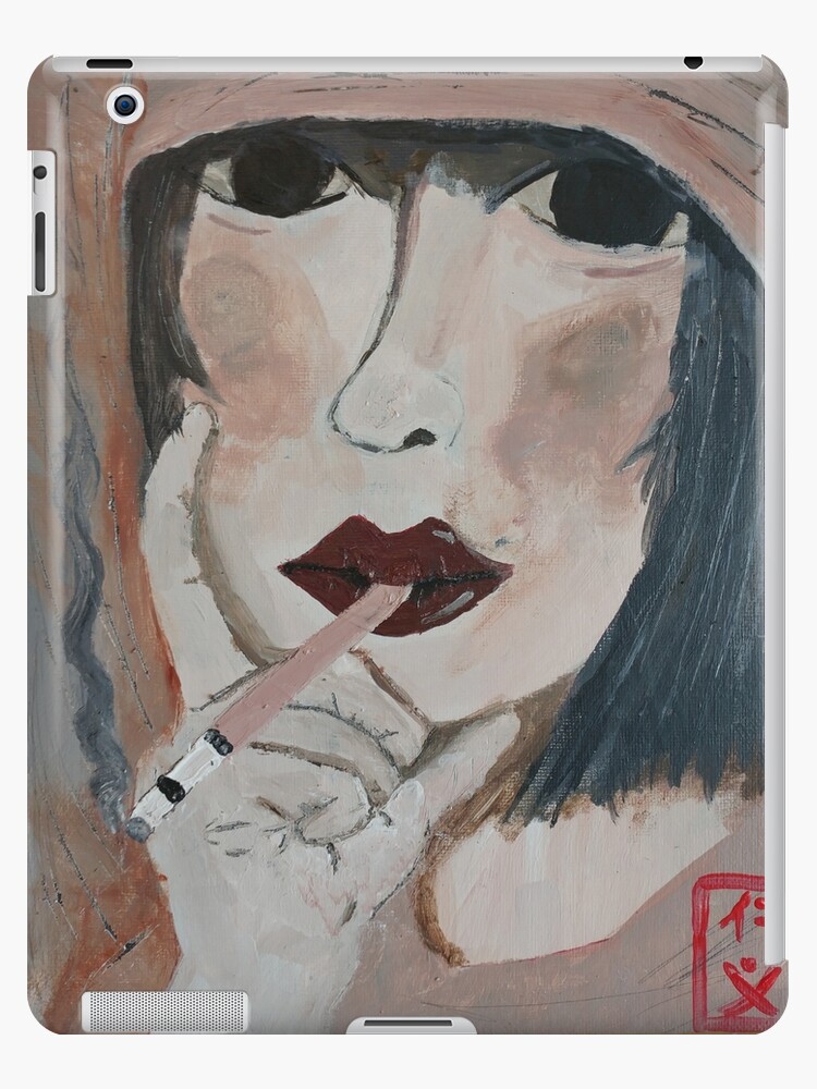 20s Girl Art Deco Painting Ipad Case Skin By Ren Yi