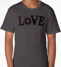 Love Vinyl Records Long T-Shirt