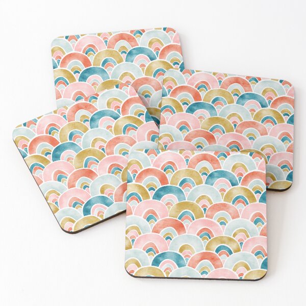 Item preview, Watercolour Rainbows designed and sold by RebeccaFlaherty.