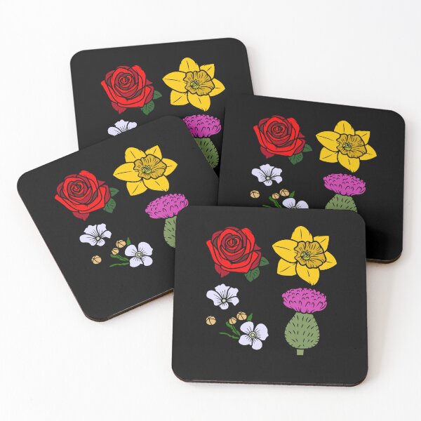 Item preview, National Flowers of the United Kingdom designed and sold by Voici.