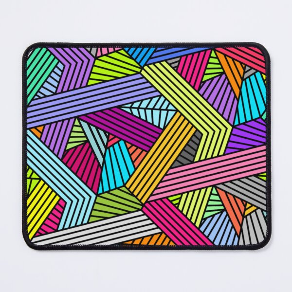 Item preview, Colorful geometric retro pattern lines designed and sold by IMNIUM.