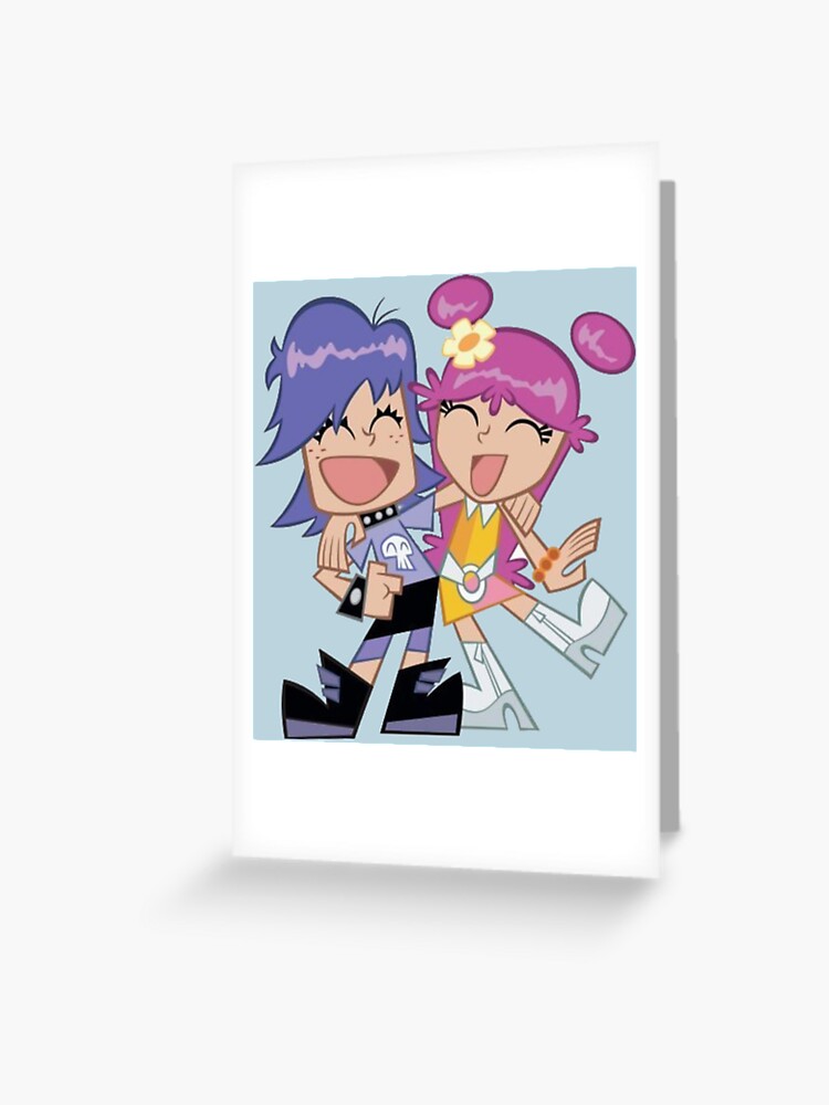 Hi Hi Puffy AmiYumi - hi!hi! puffy amiyumi - AmiYumi Show! Drawstring  Greeting Card for Sale by malongovotic