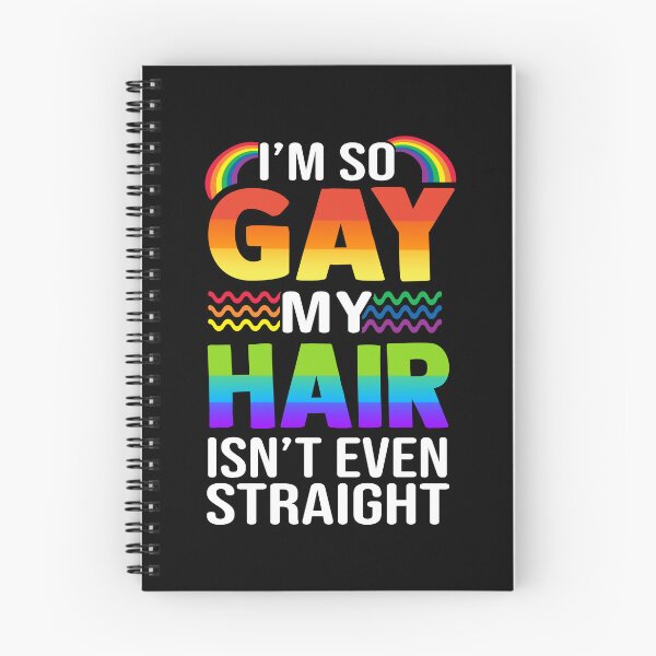 Item preview, I'm So Gay My Hair Isn't Even Straight designed and sold by vadenhannige46.