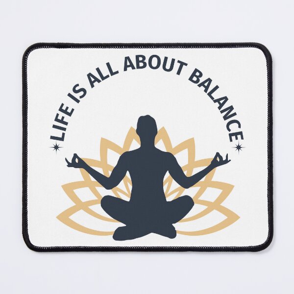Item preview, life is all about balance designed and sold by Soofingscapes.