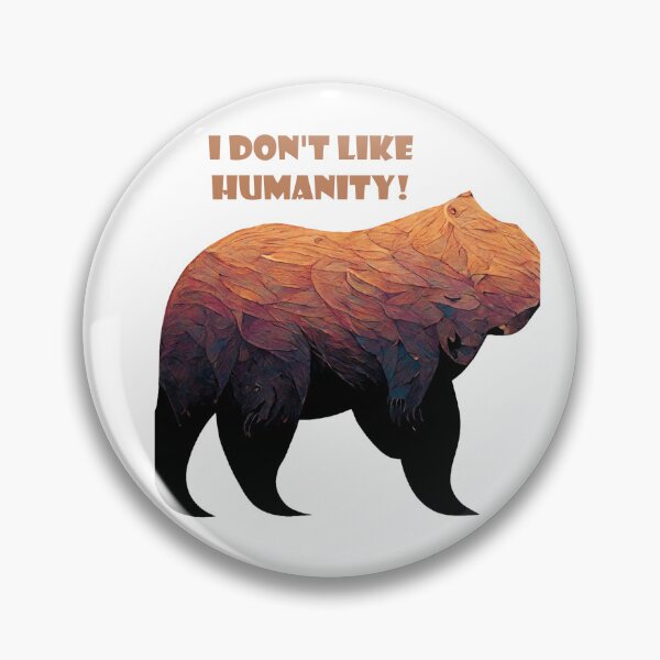 Item preview, I don't like humanity! designed and sold by Maniock.