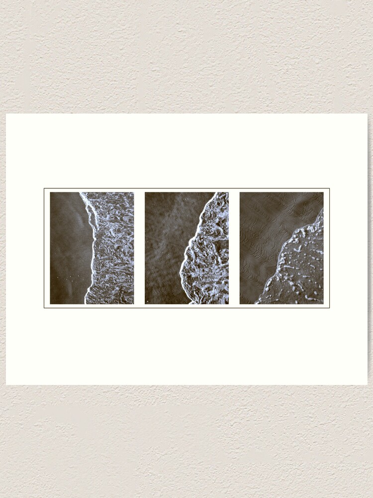 Alternate view of Surf triptych II Art Print