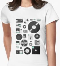 Data Women's Fitted T-Shirt