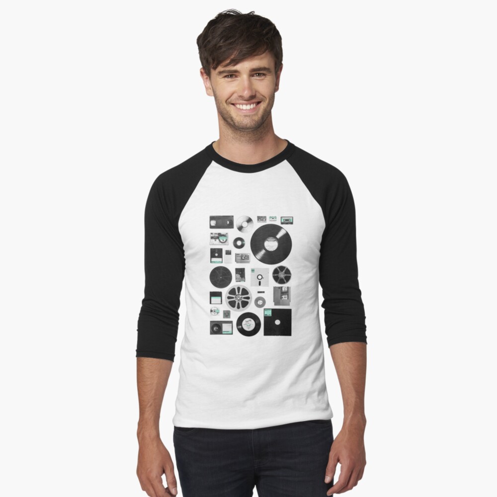Item preview, Baseball ¾ Sleeve T-Shirt designed and sold by florentbodart.
