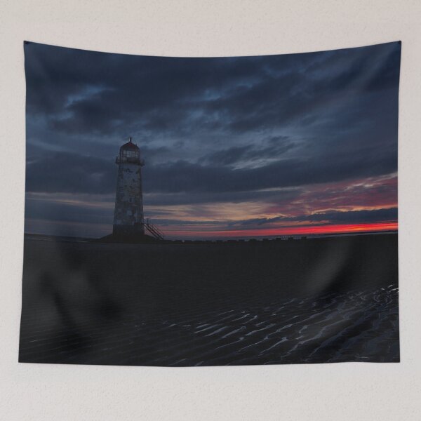 Item preview, Talacre Lighthouse Sunrise designed and sold by rawshutterbug.
