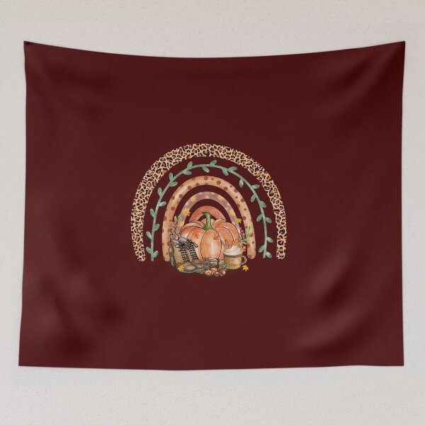 Item preview, Pumpkin Rainbow Fall - Gold Leopard - Printable Cheetah designed and sold by IKERAS.