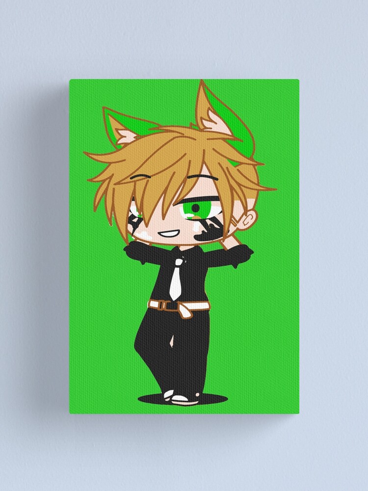 Gacha club default boy but its icon based (minus) by zabbynho on