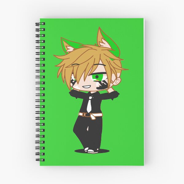 Item preview, Gacha club boy. Smug stylish guy. Boy with a sarcastic smile. Gacha boy with green ears. designed and sold by gachanime.