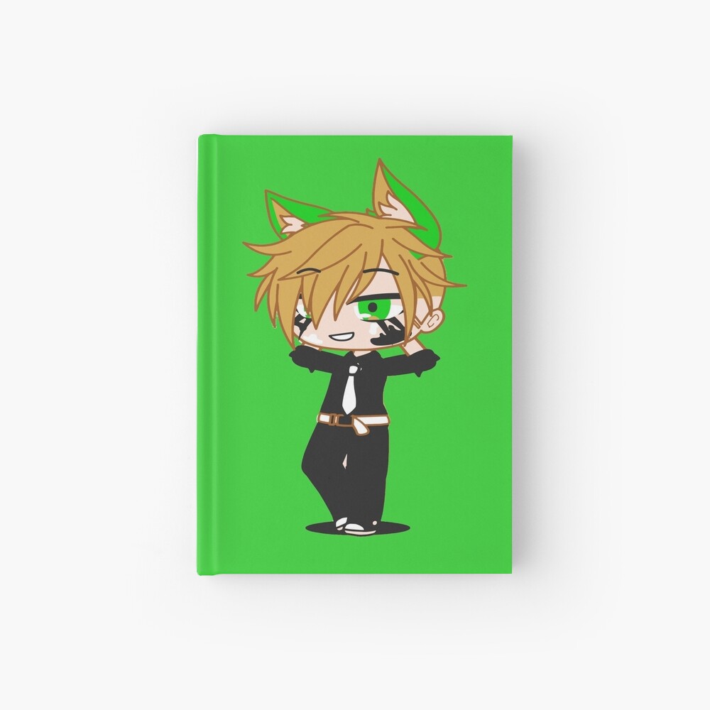 Lámina artística con la obra «Chico de Gacha club. Chico con estilo  presumido. Chico con sonrisa sarcástica. Chico Gacha con Orejas verdes.» de  gachanime | Redbubble