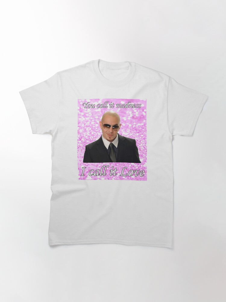 Mr Worldwide Pitbull Cursed Meme Classic T-Shirt