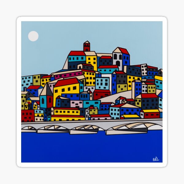 Coimbra Portugal Sticker
